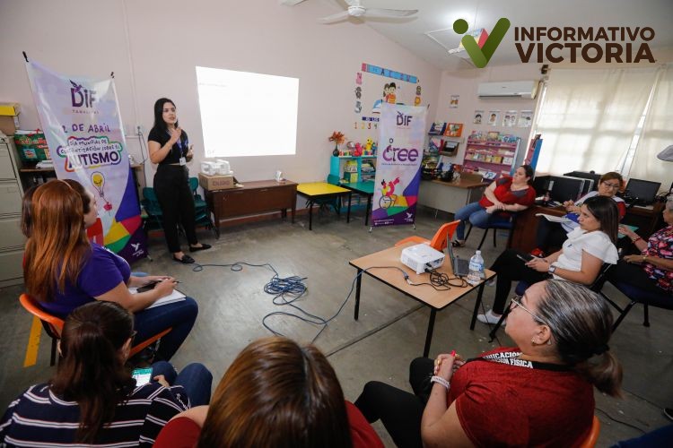 DIF Tamaulipas comprometido con la atención y tratamiento del autismo.