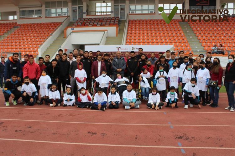 Realiza INDE Tamaulipas actividades inclusivas deportivas