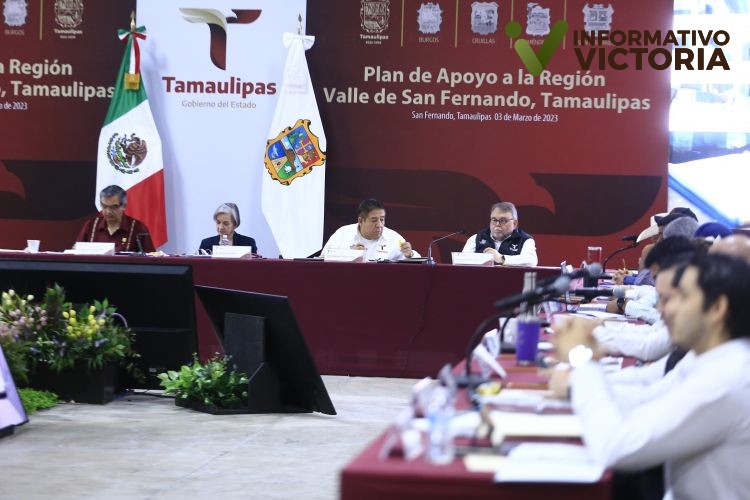 Propone Secretaría de Administración eficientar recursos en el Plan de Apoyo a los municipios de Tamaulipas. 