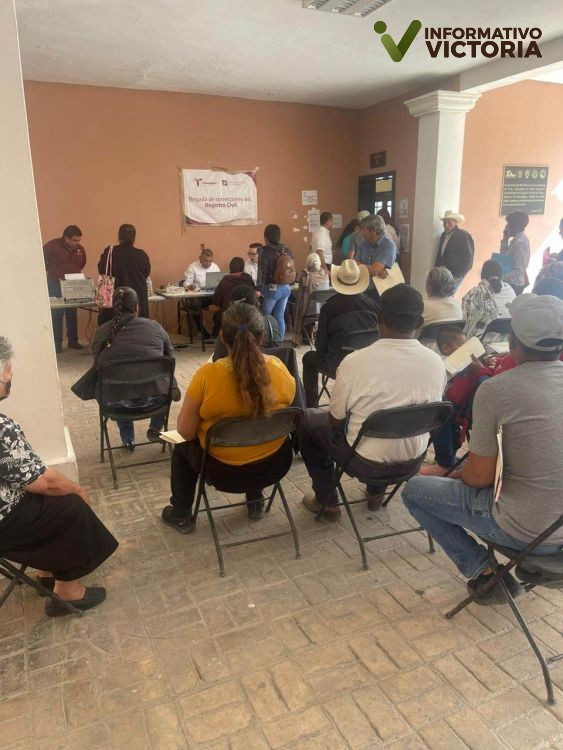 Realiza Registro Civil de Tamaulipas jornada en el altiplano.