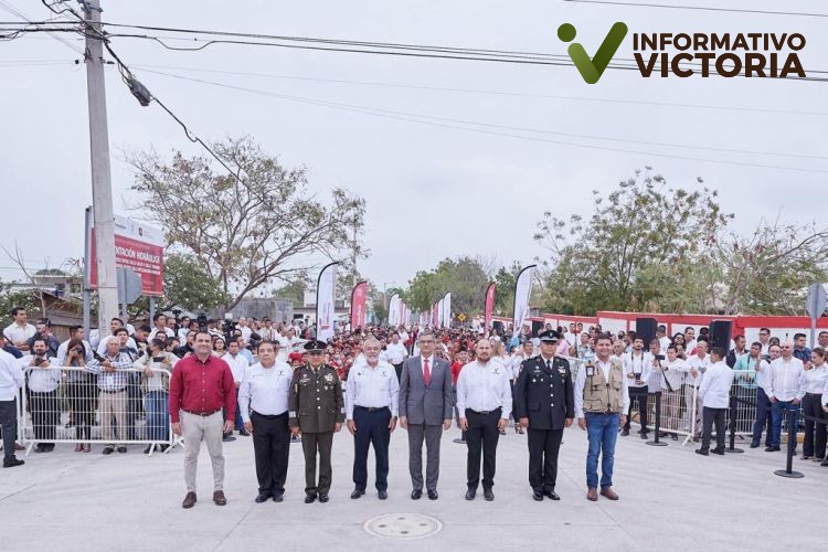 Inicia entrega de obras de pavimentación en Tamaulipas; en 5 meses se han destinado 419 mdp a este rubro