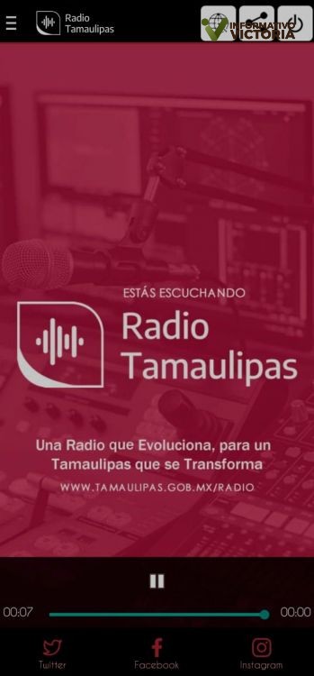 Lanza Radio Tamaulipas app para escuchar su programación en línea.