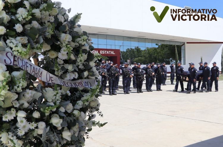 Despiden con honores a elemento de la Guardia Estatal
