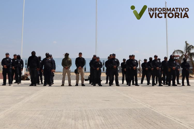 Guardia Estatal recibe capacitación en medicina táctica. 