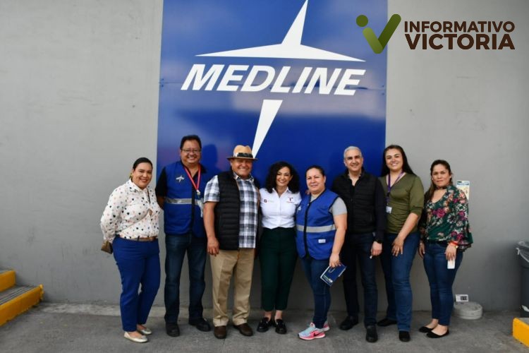 Medline Nuevo Laredo ofertará vacantes a través de la Secretaría del Trabajo.