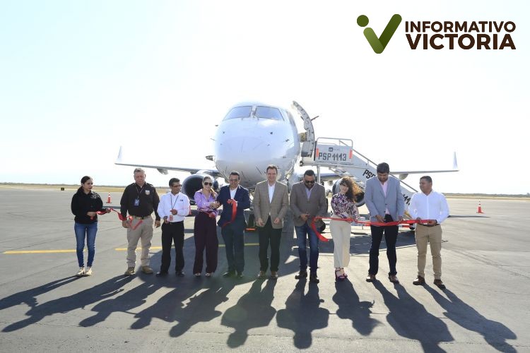 Inauguran ruta aérea Victoria – Ciudad de México