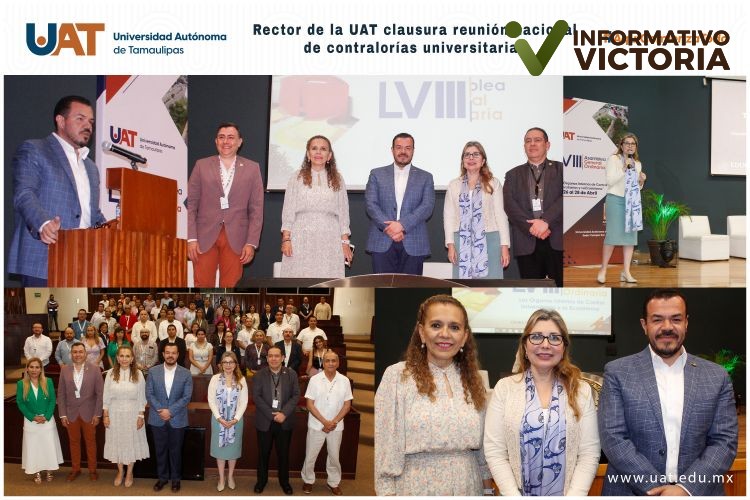 Rector de la UAT clausura encuentro nacional de contralorías universitarias
