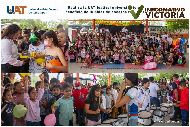 Realiza la UAT festival universitario en beneficio de la niñez de escasos recursos