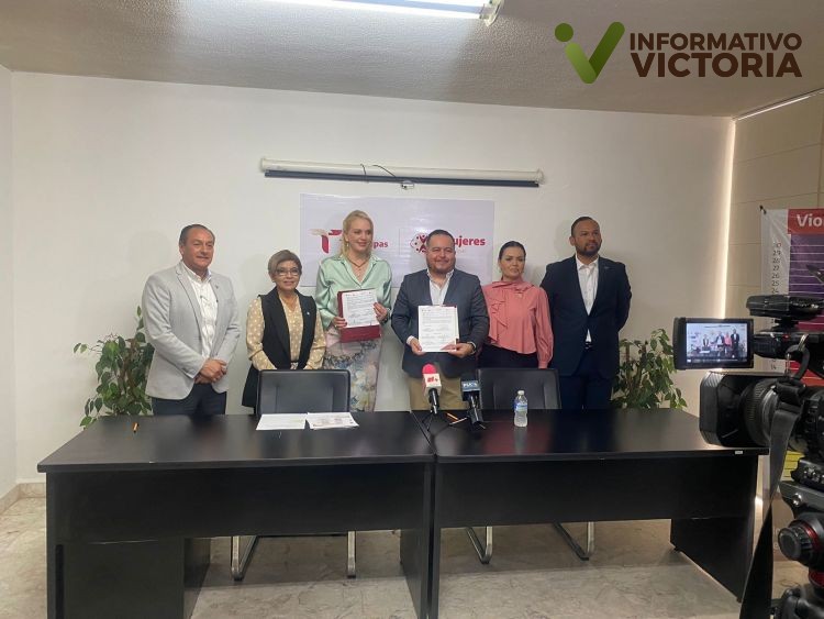 Firman convenio Instituto de las Mujeres en Tamaulipas y Registro Civil