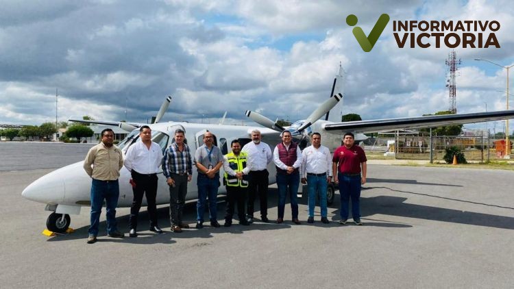 Participa Protección Civil en estimulación de nubes en Tamaulipas