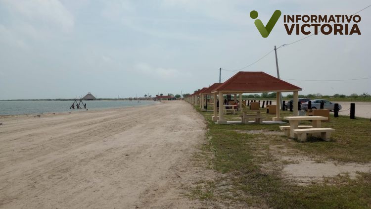 Obras Públicas de Tamaulipas trabaja en la rehabilitación de Playa Carboneras