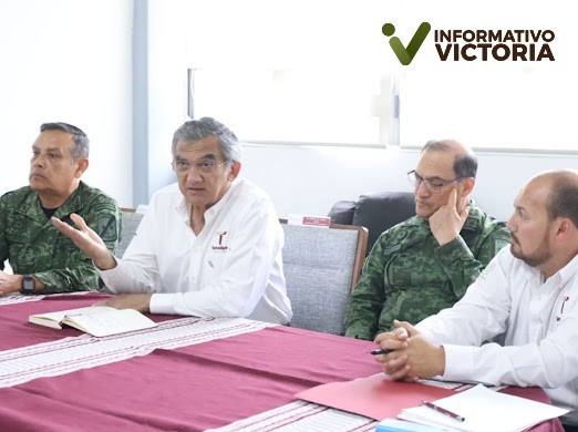 Se trabaja para garantizar la paz dice Gobernador a empresarios y medios de comunicación en Matamoros