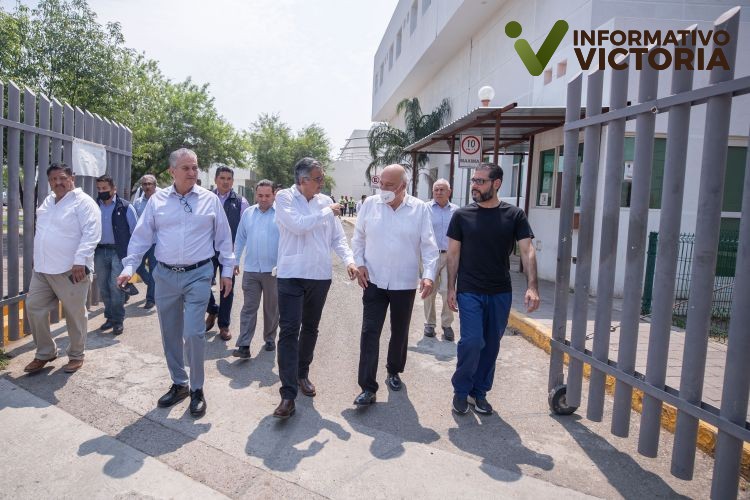 Visita el gobernador el HG tras conato de incendio; ofrece a pacientes atención inmediata