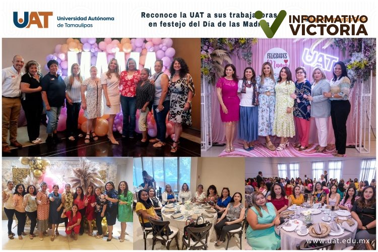 Reconoce la UAT a sus trabajadoras en festejo del Día de las Madres