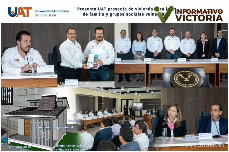 Presenta UAT proyecto de vivienda para jefas de familia y grupos sociales vulnerables