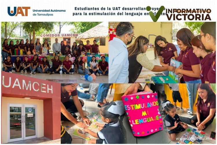 Estudiantes de la UAT desarrollan un proyecto para la estimulación del lenguaje en infantes