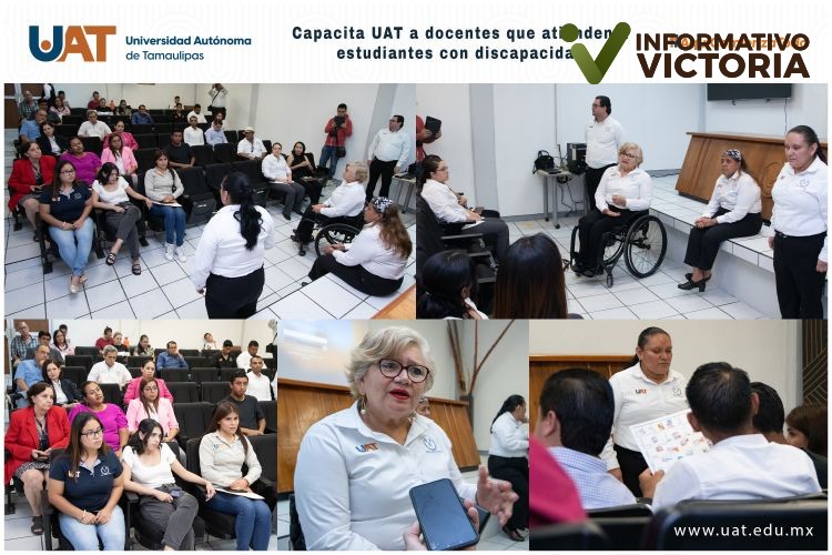 Capacita UAT a sus docentes que atienden a estudiantes con discapacidad