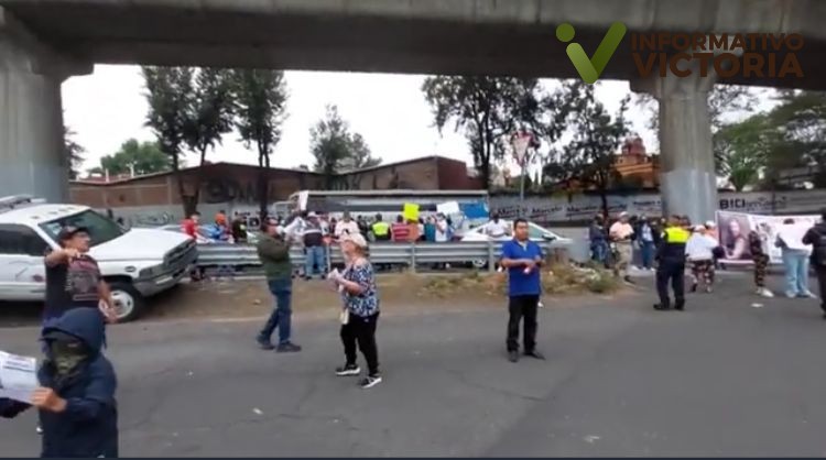 Bloquean la autopista México-Cuernavaca por desaparición de una mujer