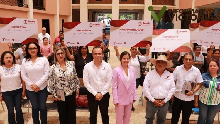 Entrega Ninfa Cantú recursos de Fondo Tamaulipas a emprendedores