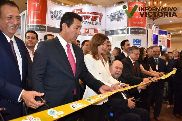 Impulsa Secretaría de Desarrollo Económico vinculación empresarial en Expo Proveedor Industrial Matamoros 2023