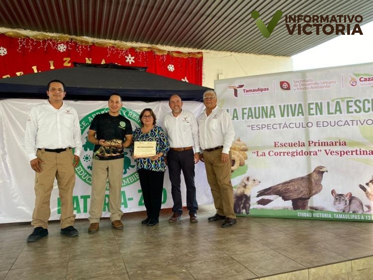Llevan la fauna viva a escuelas de Tamaulipas