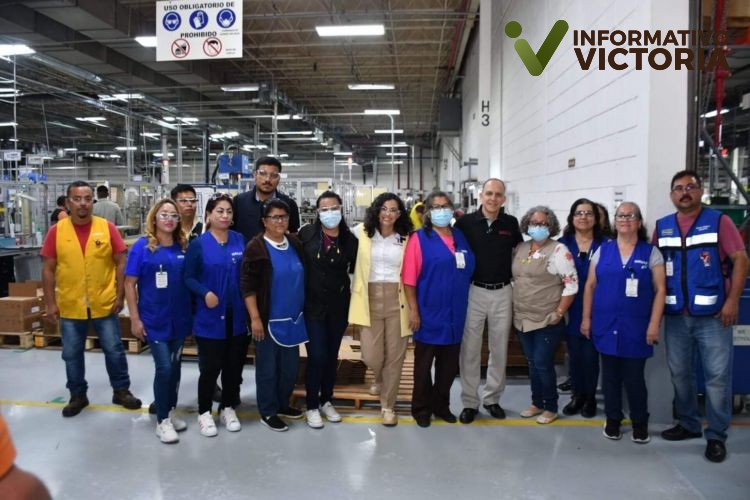 Supervisa secretaria del Trabajo y Previsión Social la maquiladora Wells en Reynosa