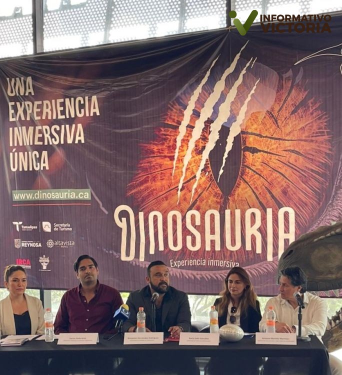 Presentarán en Reynosa «DINOSAURIA… Experiencia Inmersiva»