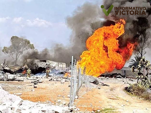 Explosión en toma clandestina en ducto de PEMEX; hay 9 lesionados