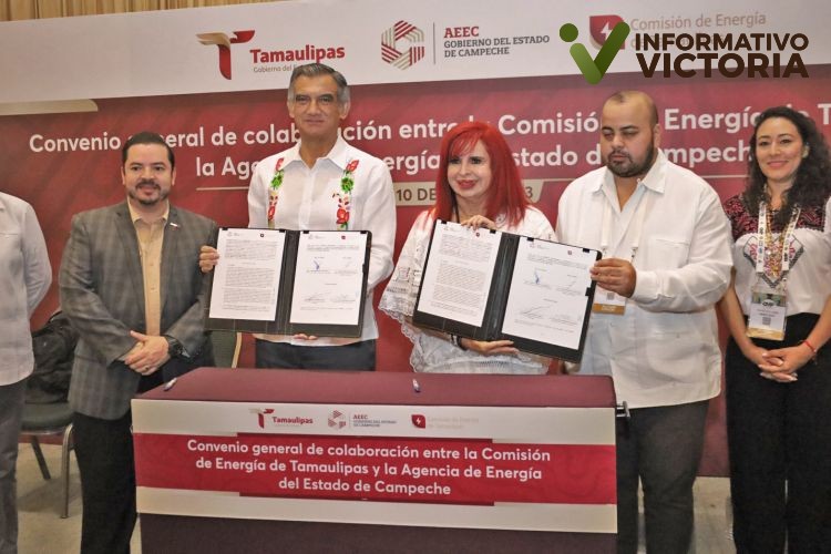 Firman Américo y Layda convenio para impulsar el desarrollo energético