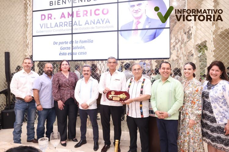 Entregan las llaves de Laredo, Texas al gobernador Américo Villarreal