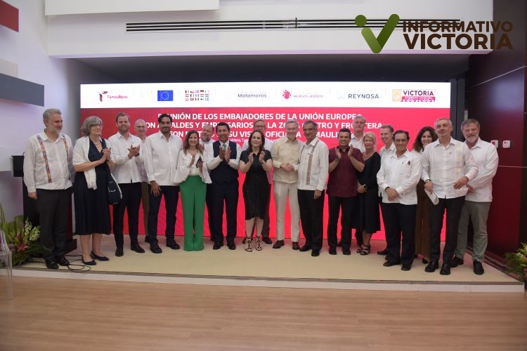 Exponen ventajas competitivas del norte de Tamaulipas a embajadores