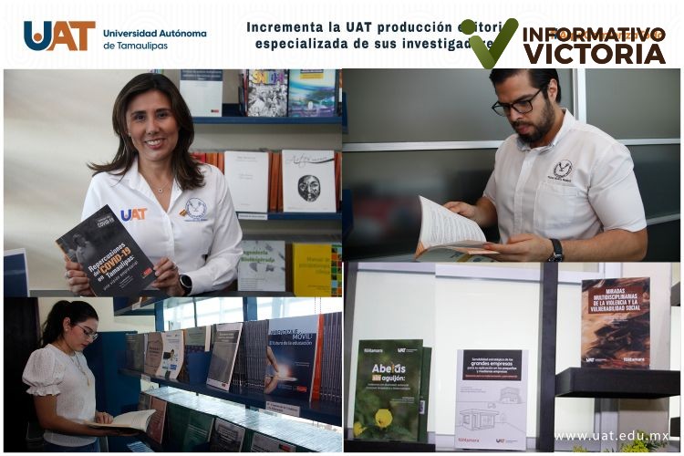 Incrementa la UAT producción editorial especializada de sus investigadores