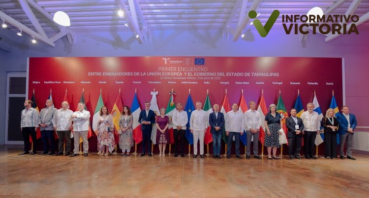 Llegan embajadores de la UE a Tamaulipas, en histórica visita