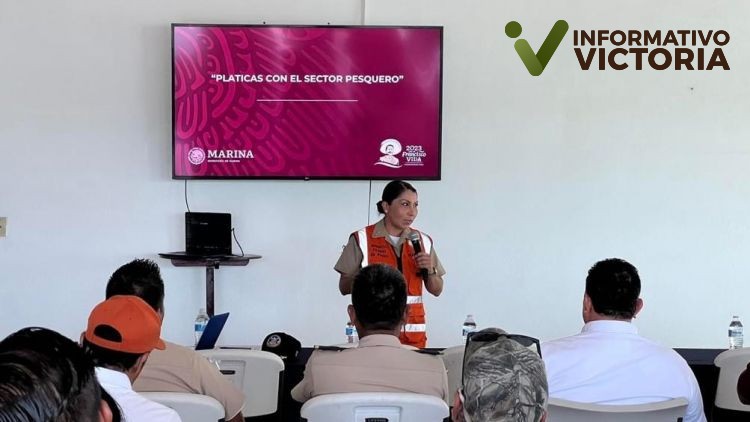 Imparten pláticas de concientización al sector pesquero de Tamaulipas
