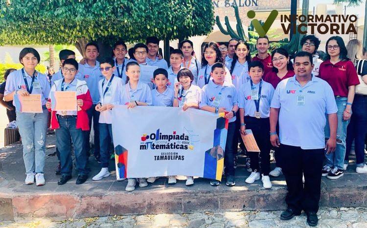 Logran estudiantes de Tamaulipas gran cosecha de medallas en Olimpiada Nacional de Matemáticas