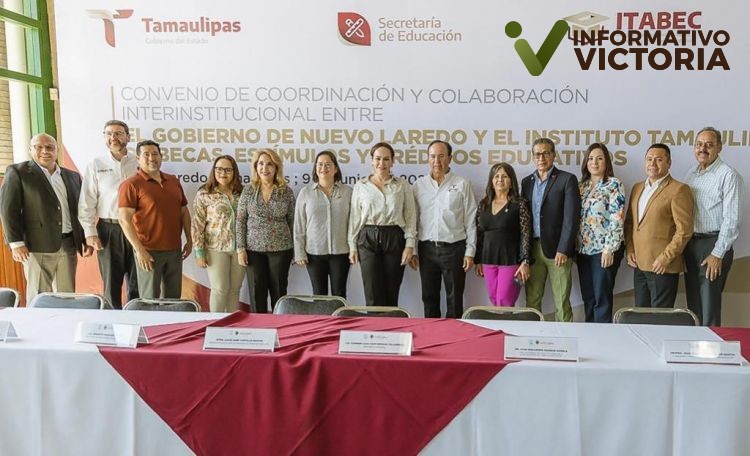 Firma convenio Secretaría de Educación con Nuevo Laredo para brindar becas y créditos educativos