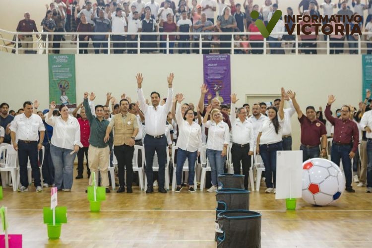Se suma Tamaulipas a la Jornada Nacional de Actividades Públicas en la Comunidad para la prevención de adicciones