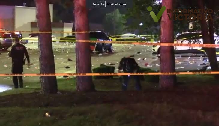 Tiroteo deja al menos 20 heridos y 1 muerto en Estados Unidos