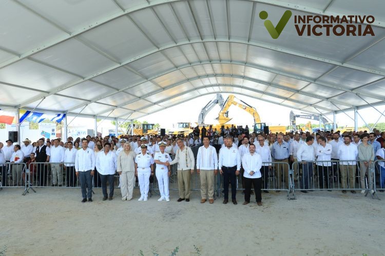 Arranca dragado del canal de navegación del Puerto del Norte de Tamaulipas