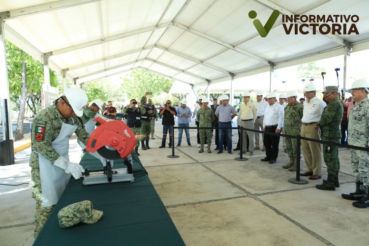 Las armas deben servir para proteger a la población: Américo Villarreal
