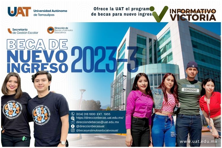 Ofrece la UAT el programa de becas para nuevo ingreso