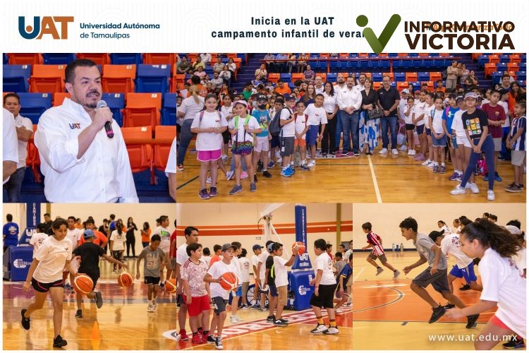 Inicia en la UAT el campamento infantil de verano 2023