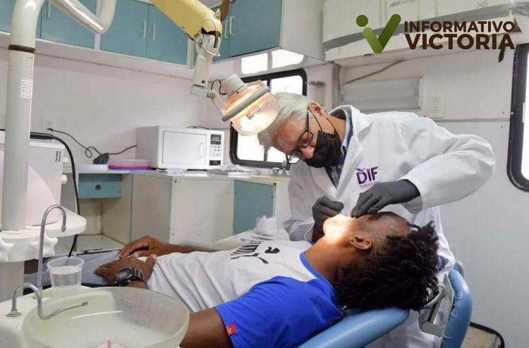 Beneficia DIF Tamaulipas a más de 500 migrantes en brigada médica asistencial en Matamoros