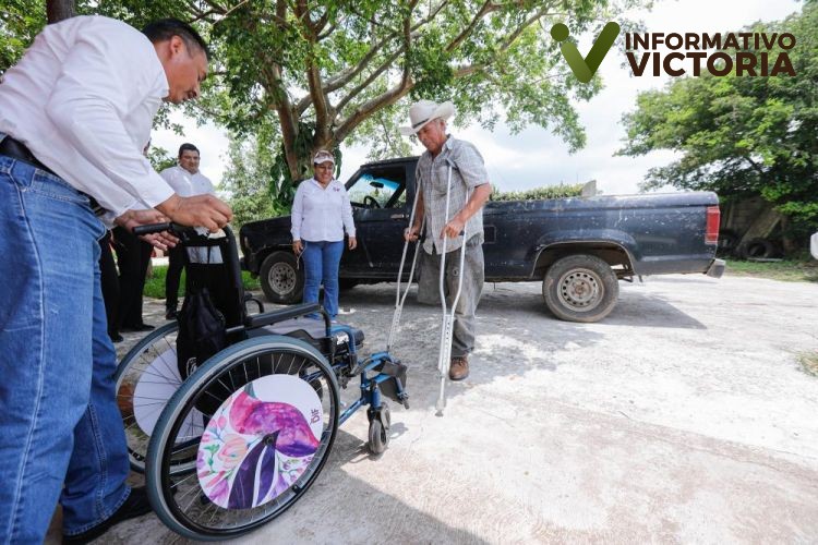 Entrega DIF Tamaulipas apoyos funcionales dentro de la “Ruta de la Esperanza”