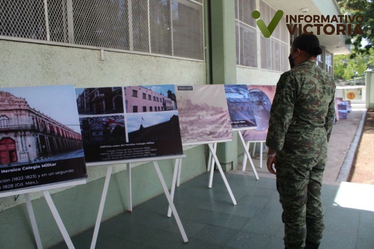 En Tampico… Presentan exposición fotográfica «Heróico Colegio Militar, 200 años de lealtad a México”