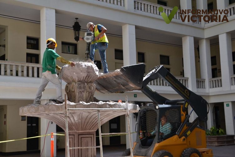 En marcha proyecto de rehabilitación de Palacio de Gobierno