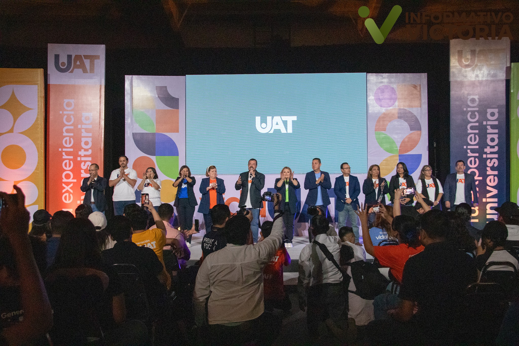 Rector ofrece el programa Vida UAT a nuevos estudiantes del Campus Victoria