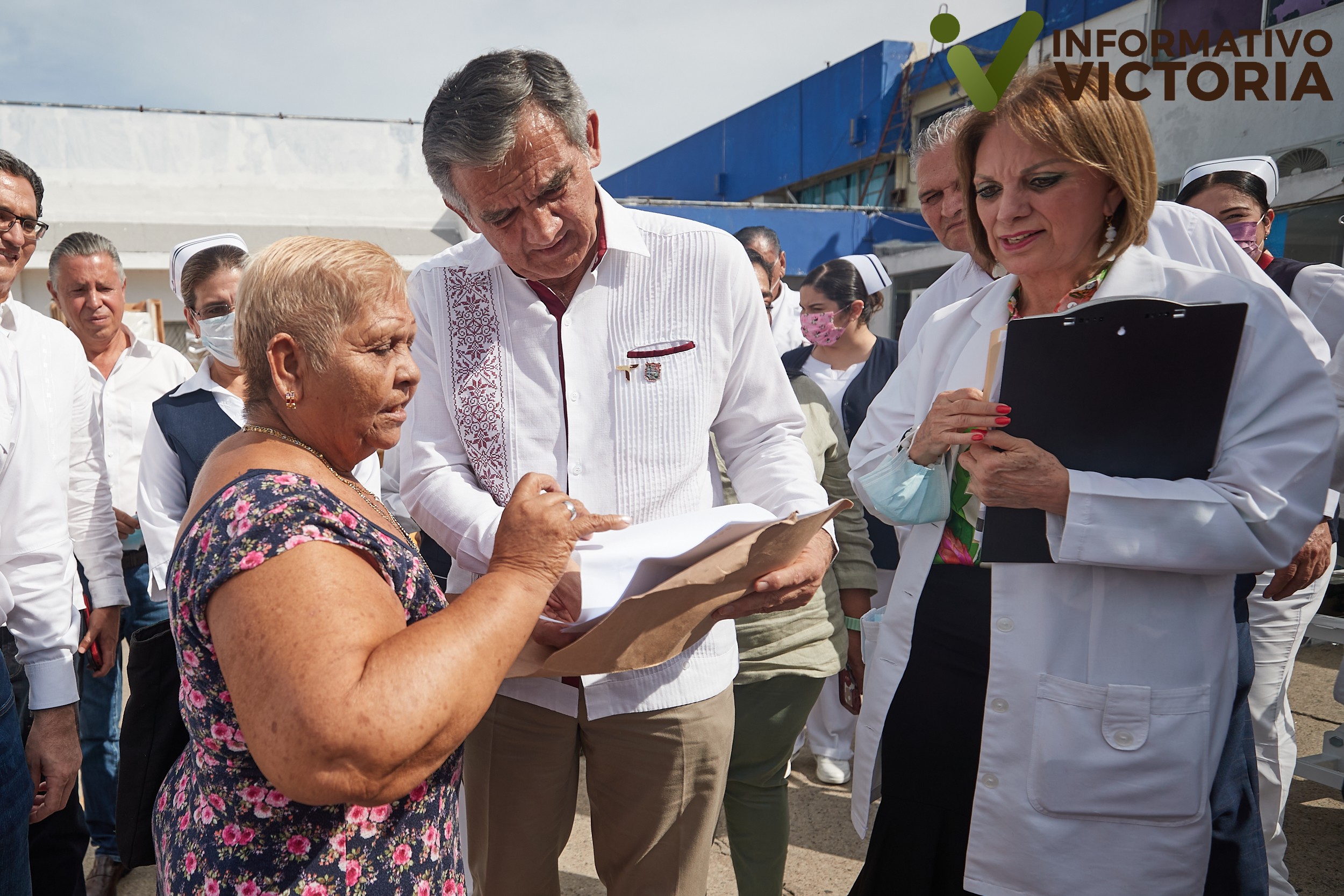 Constata Gobernador avance de construcción del Hospital Regional del ISSSTE en Tampico