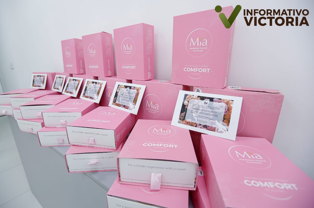 Entrega DIF Tamaulipas 22 prótesis de mama a mujeres sobrevivientes de cáncer