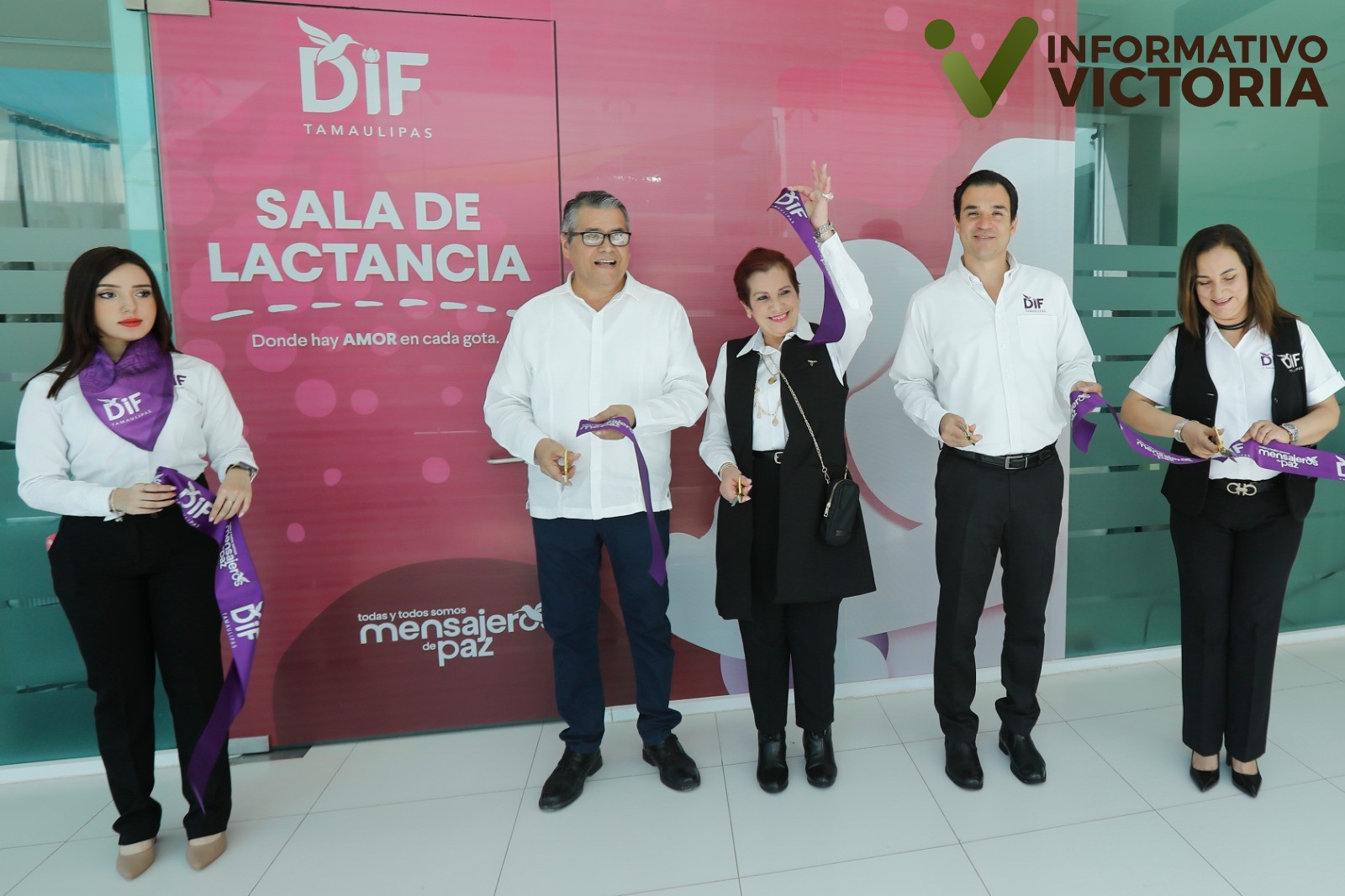 Inaugura Sistema DIF Tamaulipas primera sala de lactancia